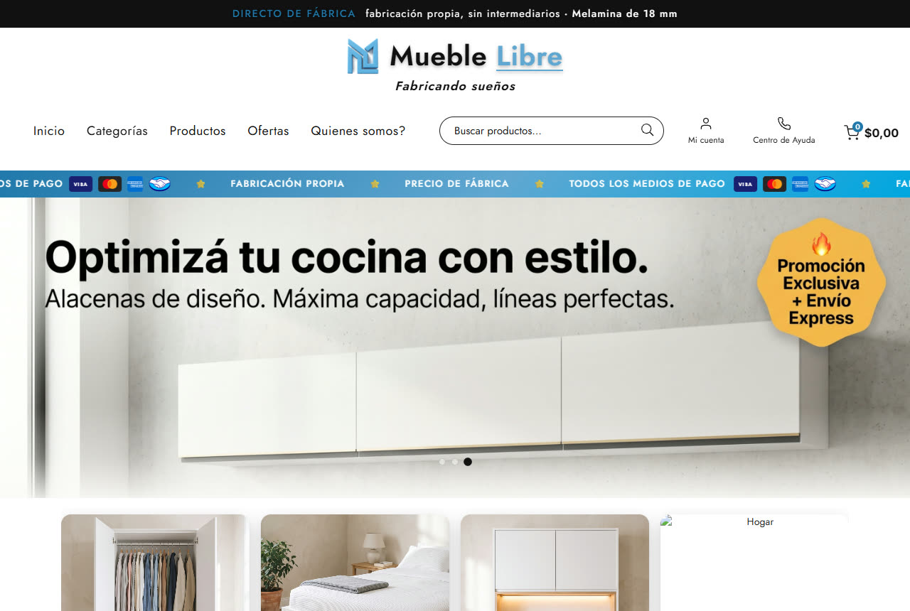 Mueble Libre en vivo